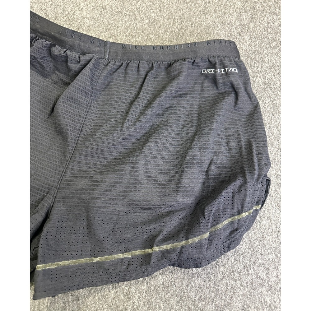 Nike Run Division Pinnacle Short Dri-FIT ADV Men's Large Athletic Black Running - Picture 15 of 16
